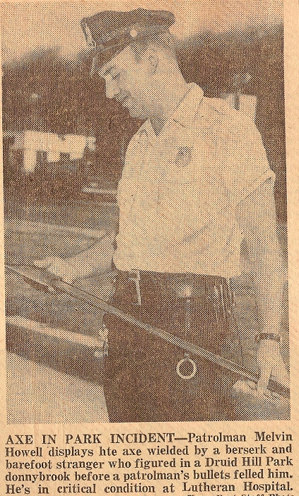 Axe in Park Incident