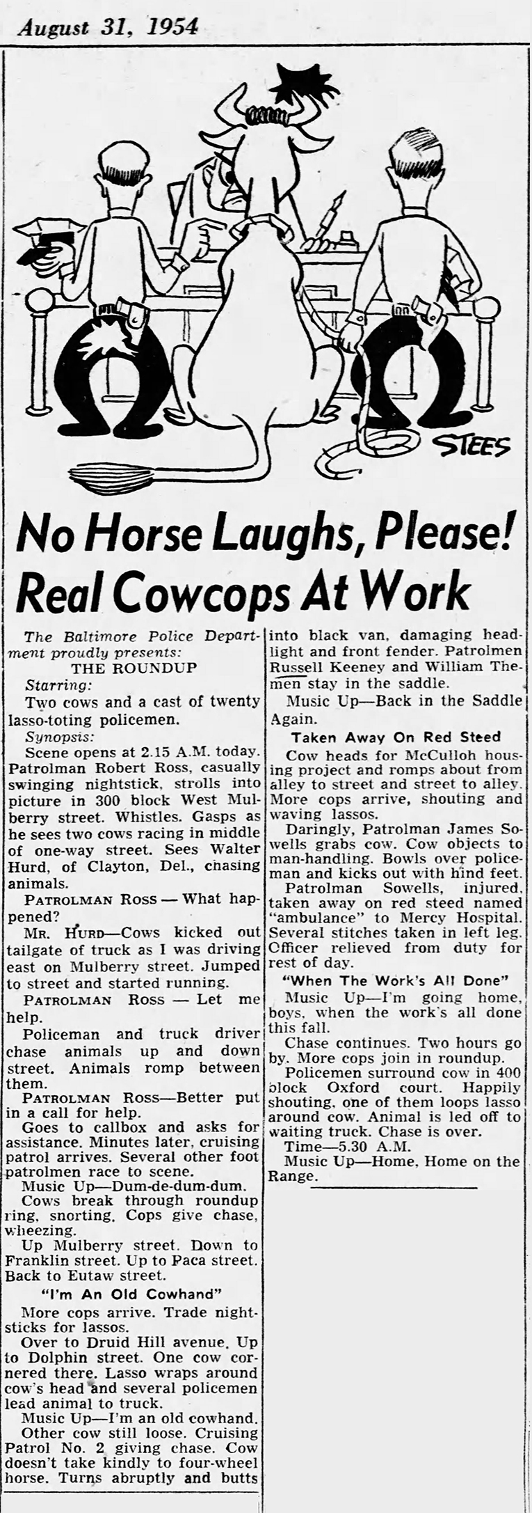 The Evening Sun Tue Aug 31 1954 72