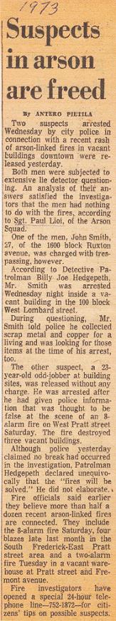 Arson article