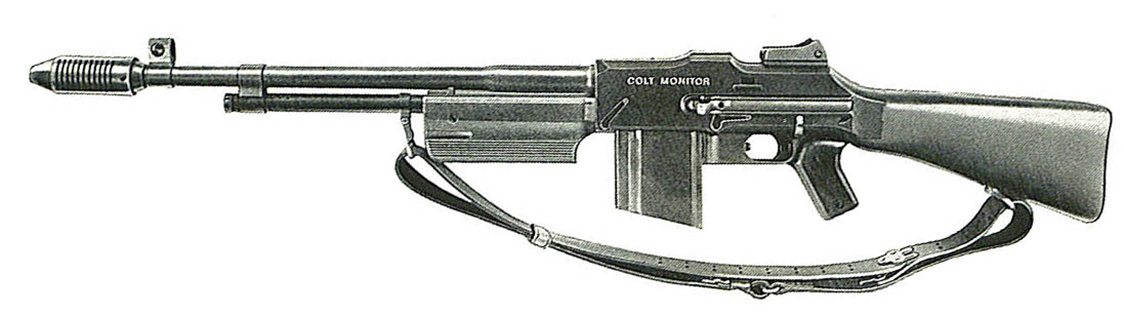 Colt R80 Monitor automatic rifle