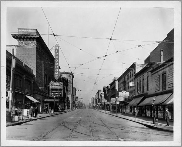 euwtaw street 1925
