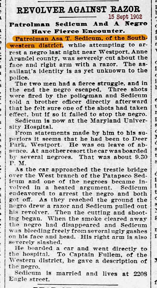 The Baltimore Sun Mon Sep 15 1902 Sedicum 726 72